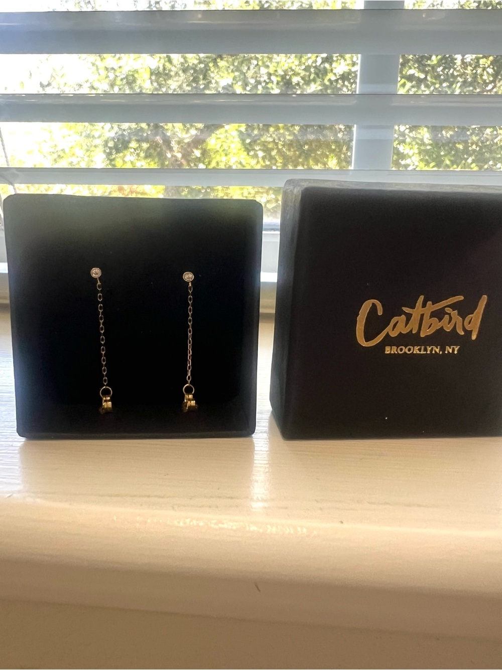 Catbird Chained to My Heart Earrings (Pair)
